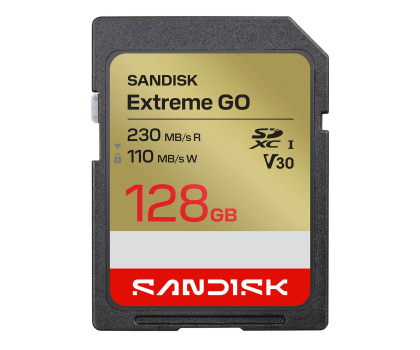 Karta pamięci Sandisk 128GB SDXC Extreme Go UHS-I 230/110 MB/s